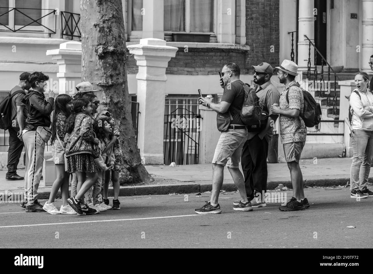Londres Notting Hill Londres 2024 Banque D'Images