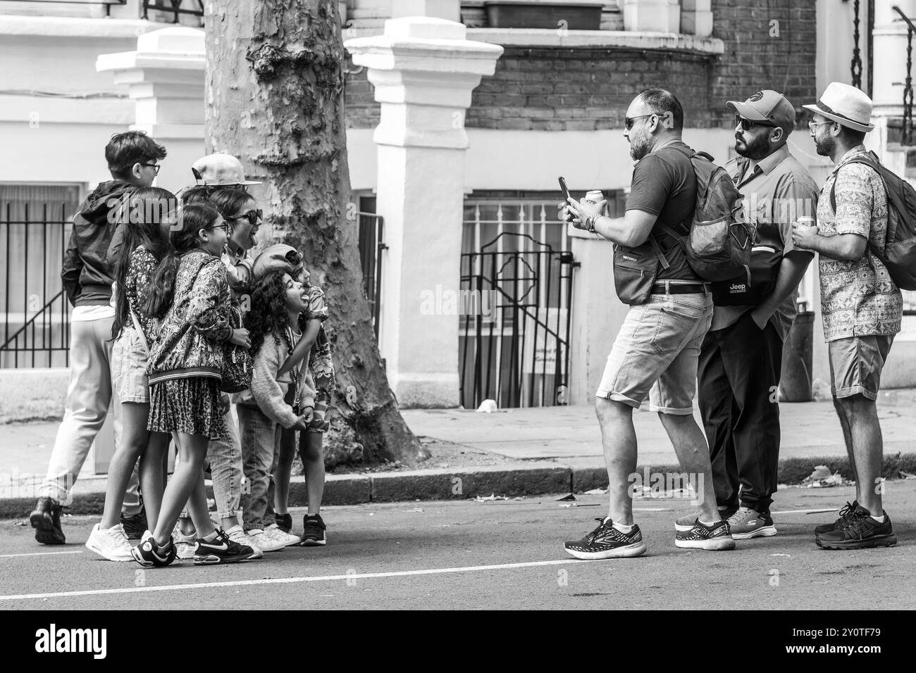 Londres Notting Hill Londres 2024 Banque D'Images