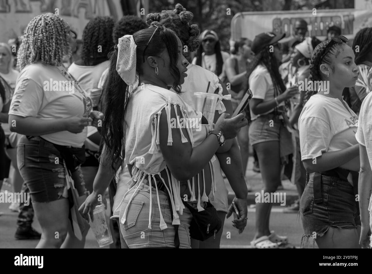 Londres Notting Hill Londres 2024 Banque D'Images