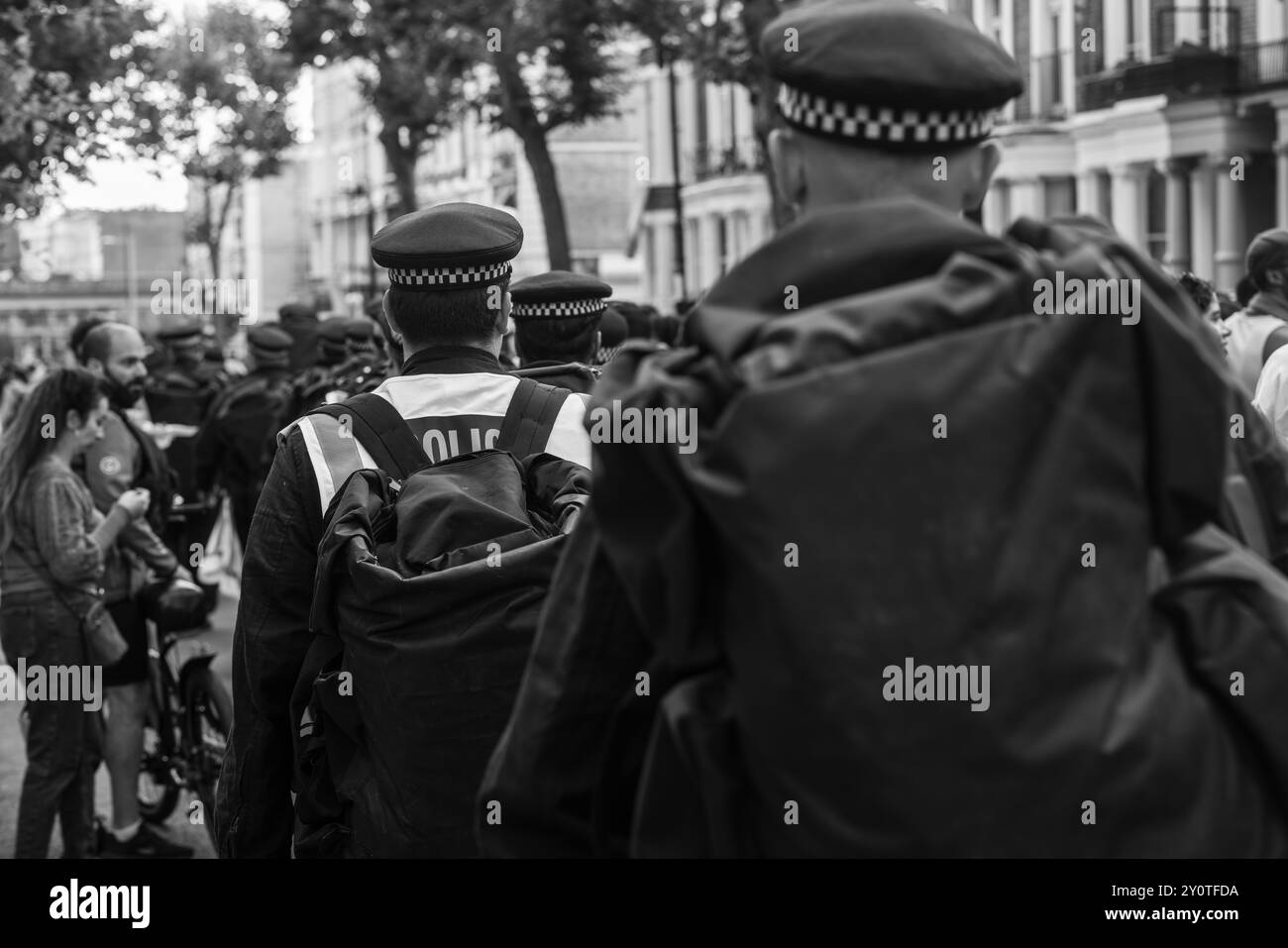 Londres Notting Hill Londres 2024 Banque D'Images