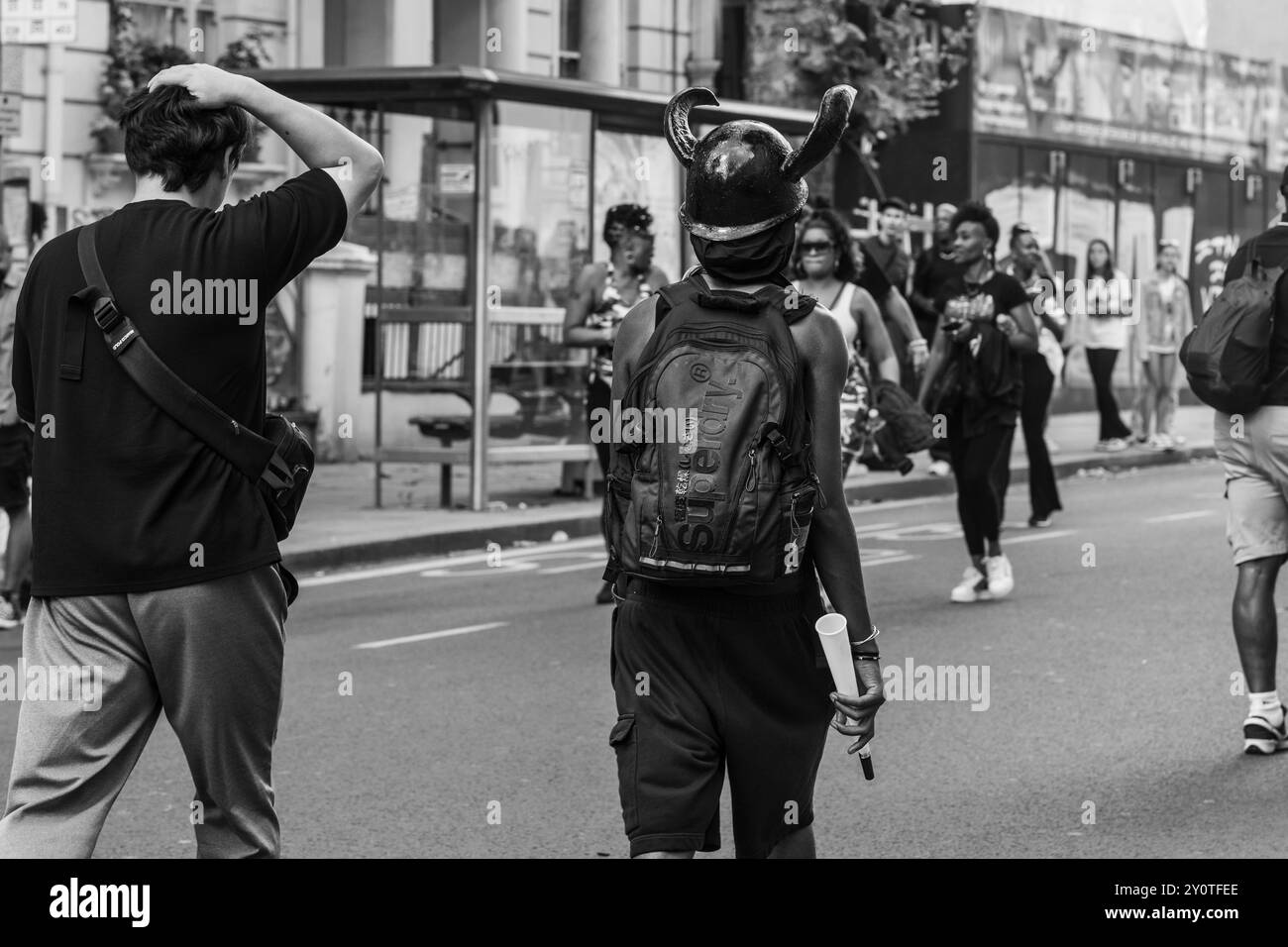 Londres Notting Hill Londres 2024 Banque D'Images