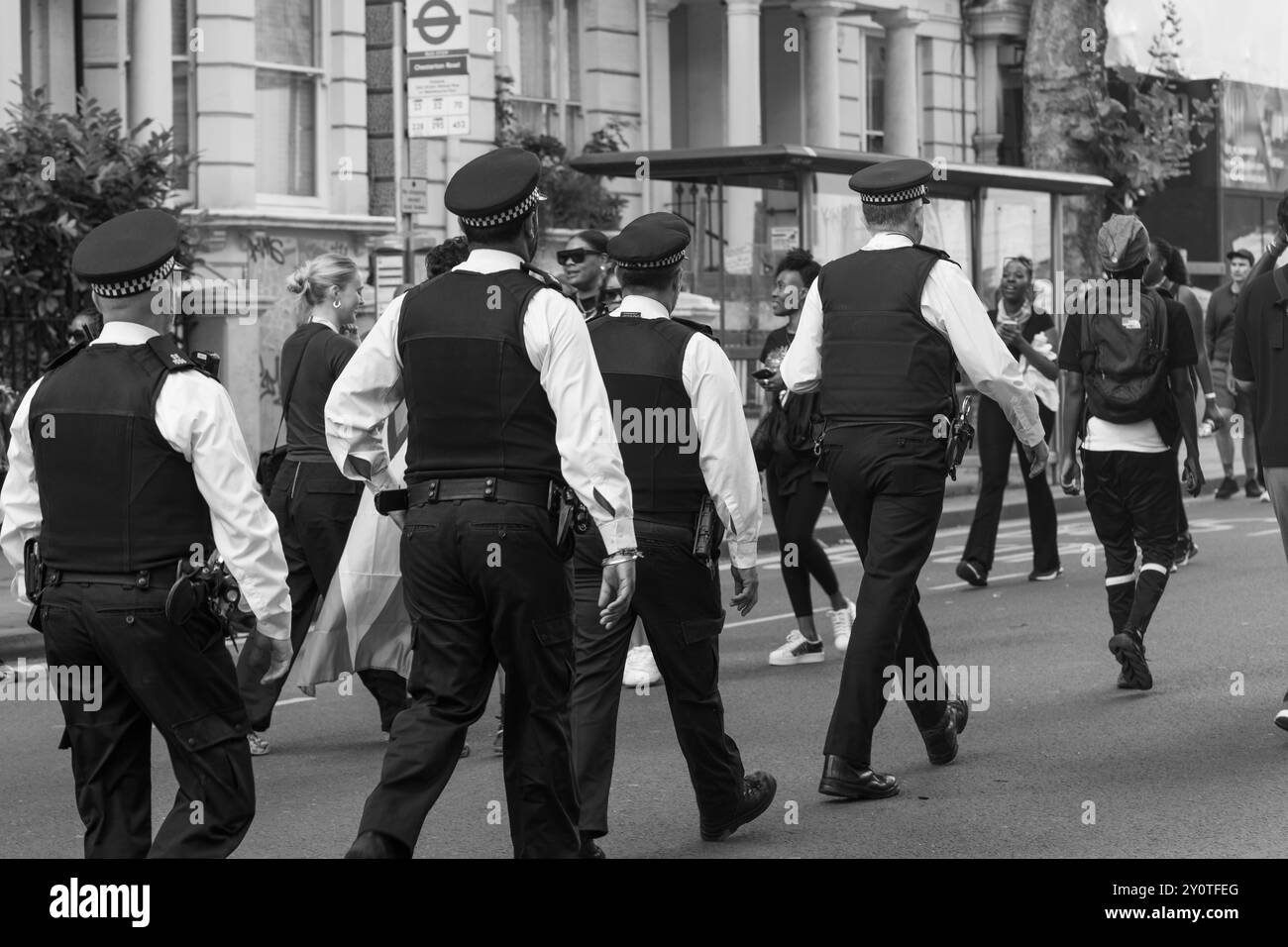 Londres Notting Hill Londres 2024 Banque D'Images