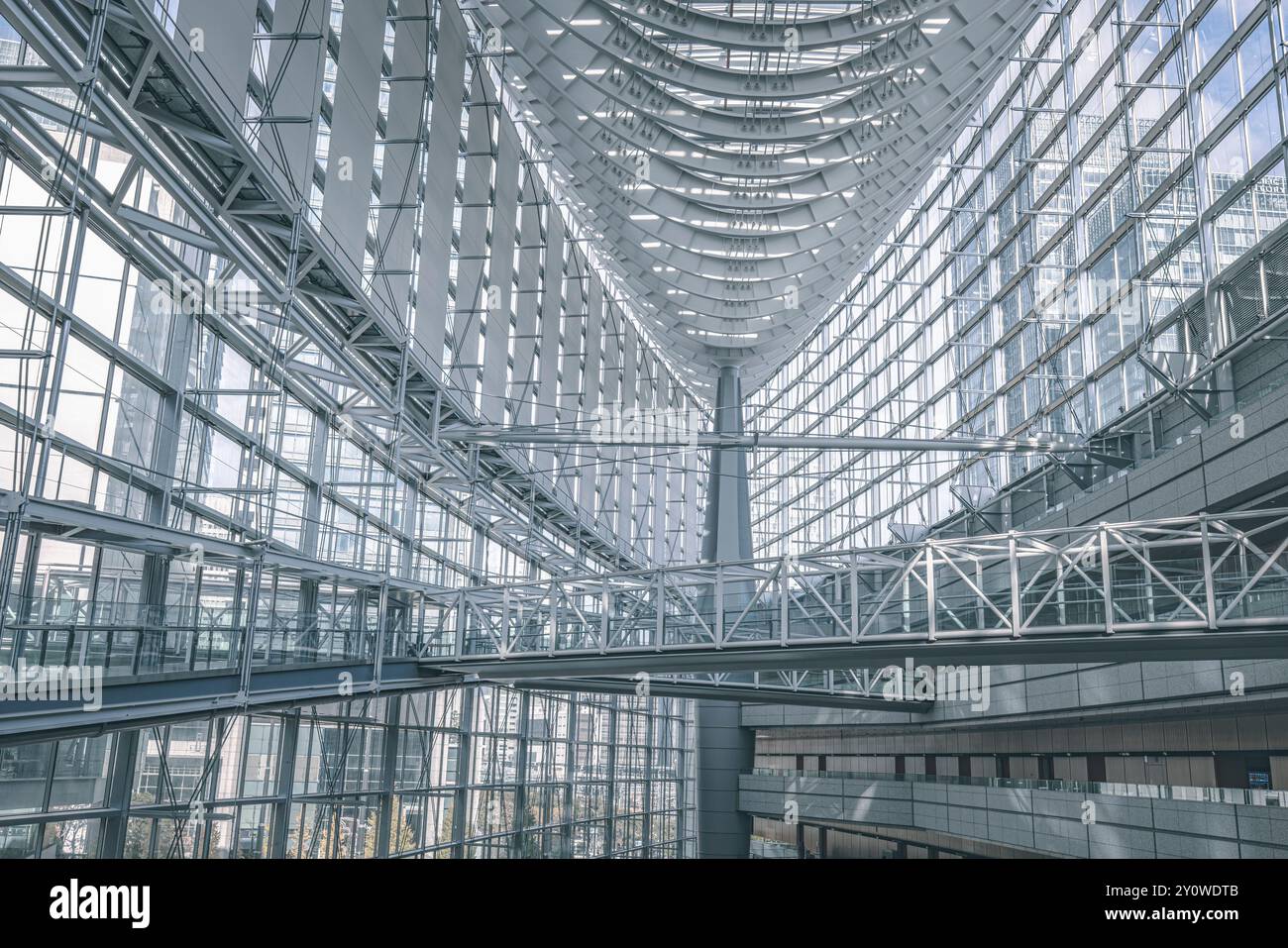 Tokyo forum international architecture moderne de verre et d'acier Banque D'Images