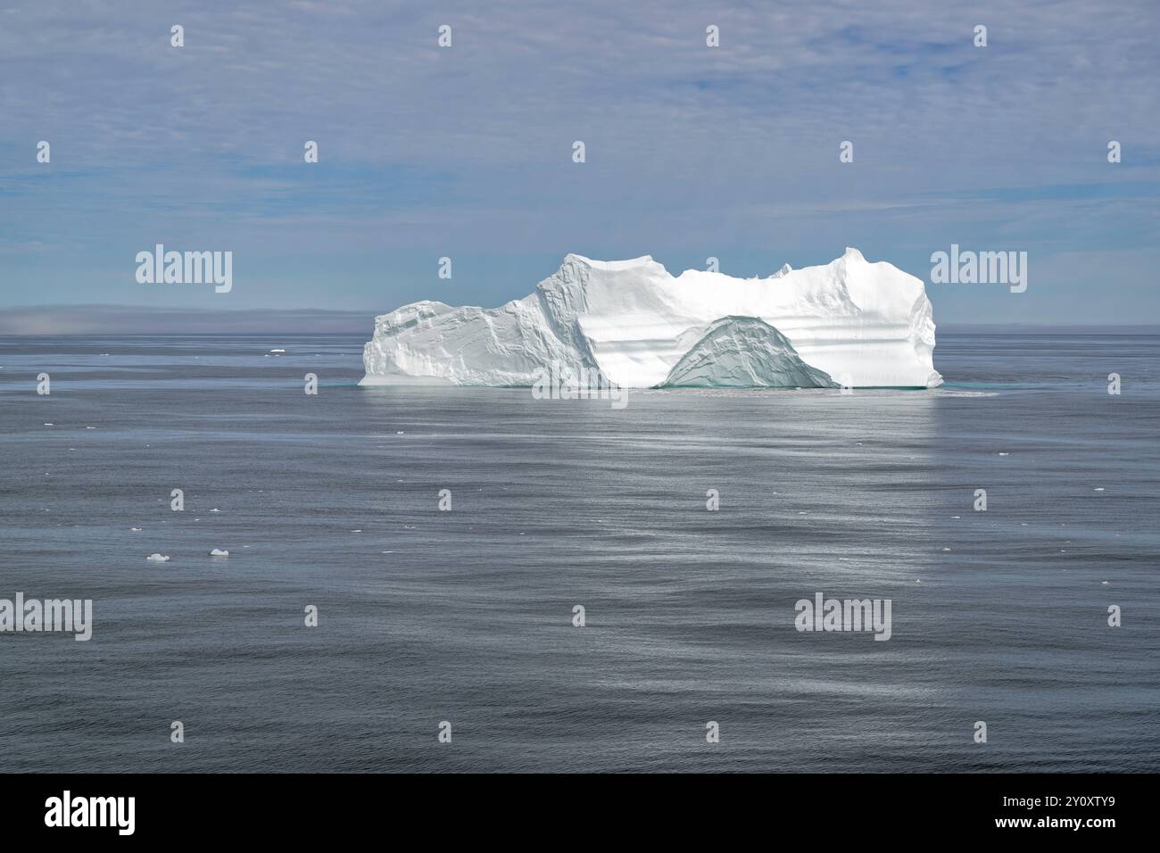 Un bel iceberg dans la mer du Labrador Banque D'Images