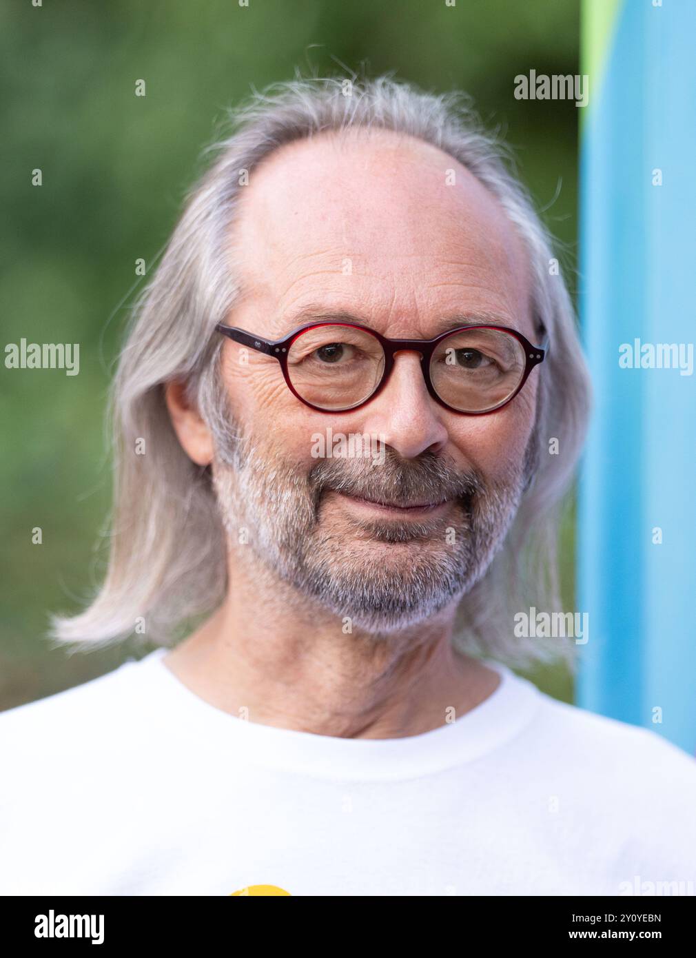 Martin Steiner, premier candidat de la MFG, le samedi 31 août 2024, dans le cadre d’un coup d’envoi des élections de la MFG avec présentation du programme à Vienne, Autriche, à l’occasion des prochaines élections du Conseil national autrichien. - 20240831 PD18049 crédit : APA-PictureDesk/Alamy Live News Banque D'Images