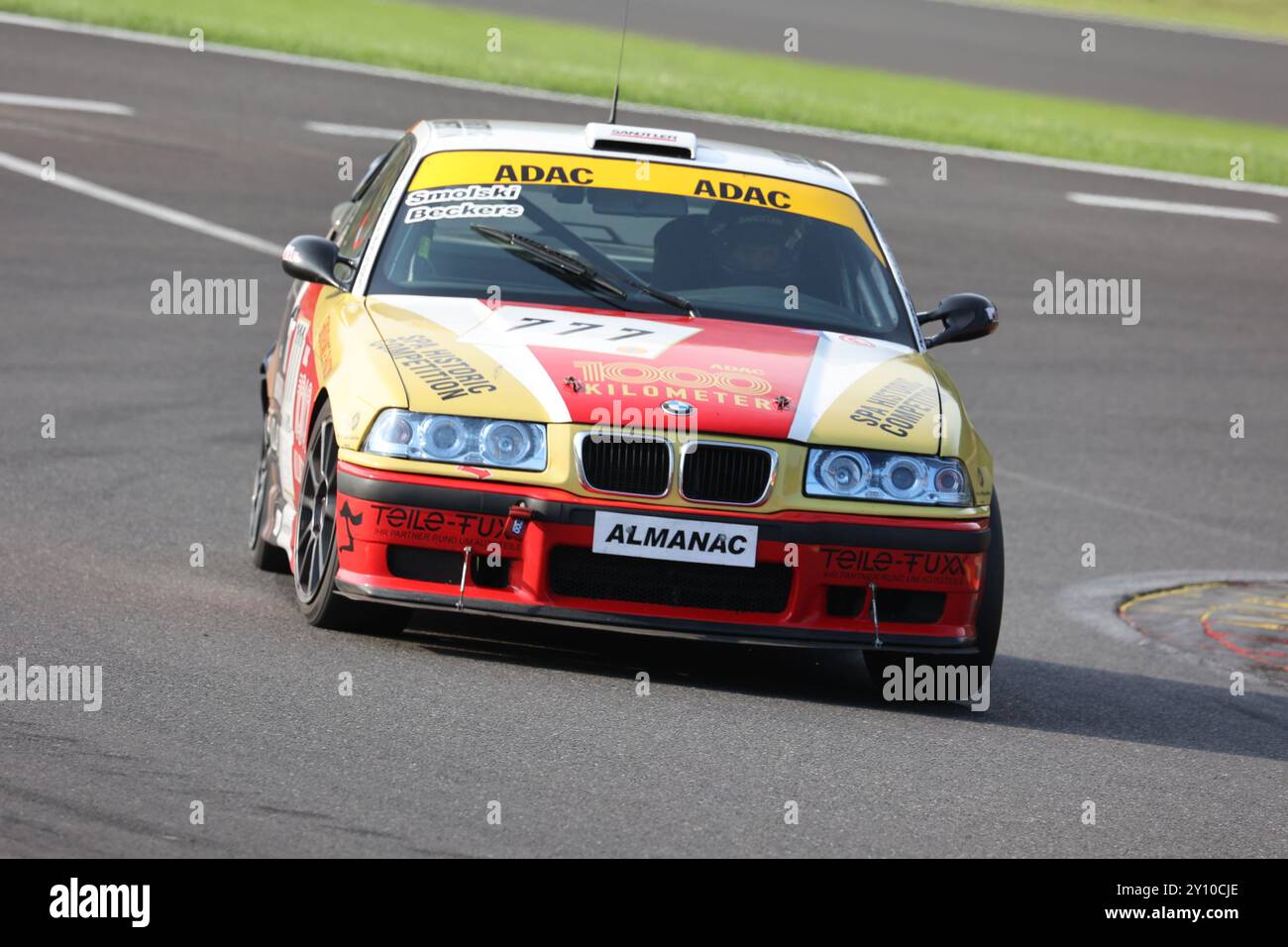 #777 Viktor Smolski (GER), BMW M3, Team : (GER), Motorsport, ADAC Racing Sweked Spa-Francorchamps, Tourenwagen Golden AERA, Rennen 1, Samstag, 31.08.2024 Foto : Eibner-Pressefoto/Juergen Augst Banque D'Images