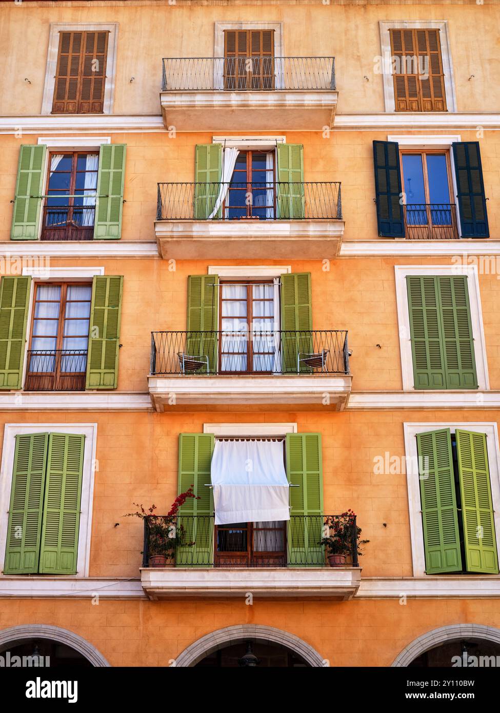 Dans les rues de Palma de Majorque Banque D'Images