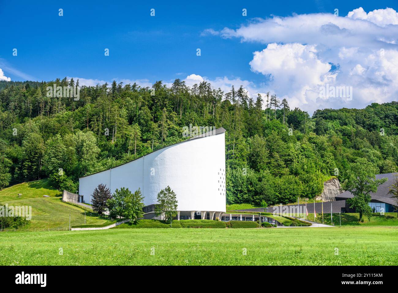 Autriche, Tyrol, Basse vallée de l'Inn, Erl, passion Playhouse Banque D'Images