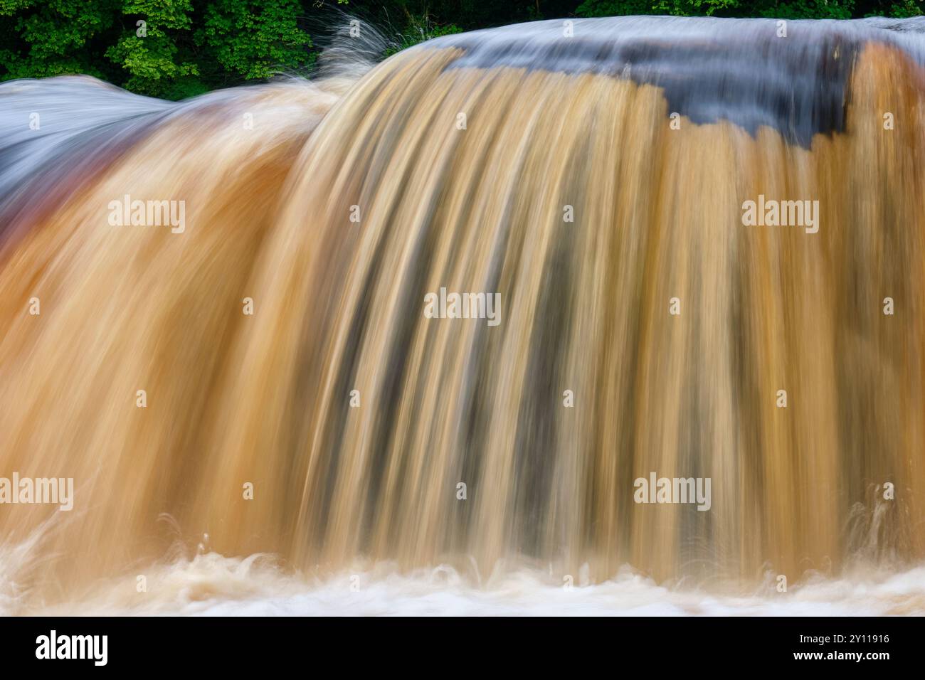 Swale Falls, River Swale, Richmond, North Yorkshire Banque D'Images