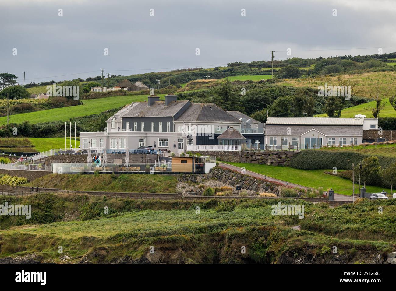 Dunmore House Hotel, Muckross, Clonakilty, West Cork, Irlande. Banque D'Images