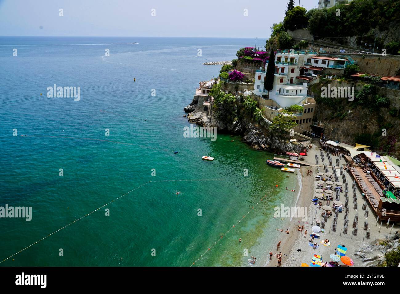 Panoramas de la côte amalfitaine, Province de Salerne, Campanie, Italie Banque D'Images