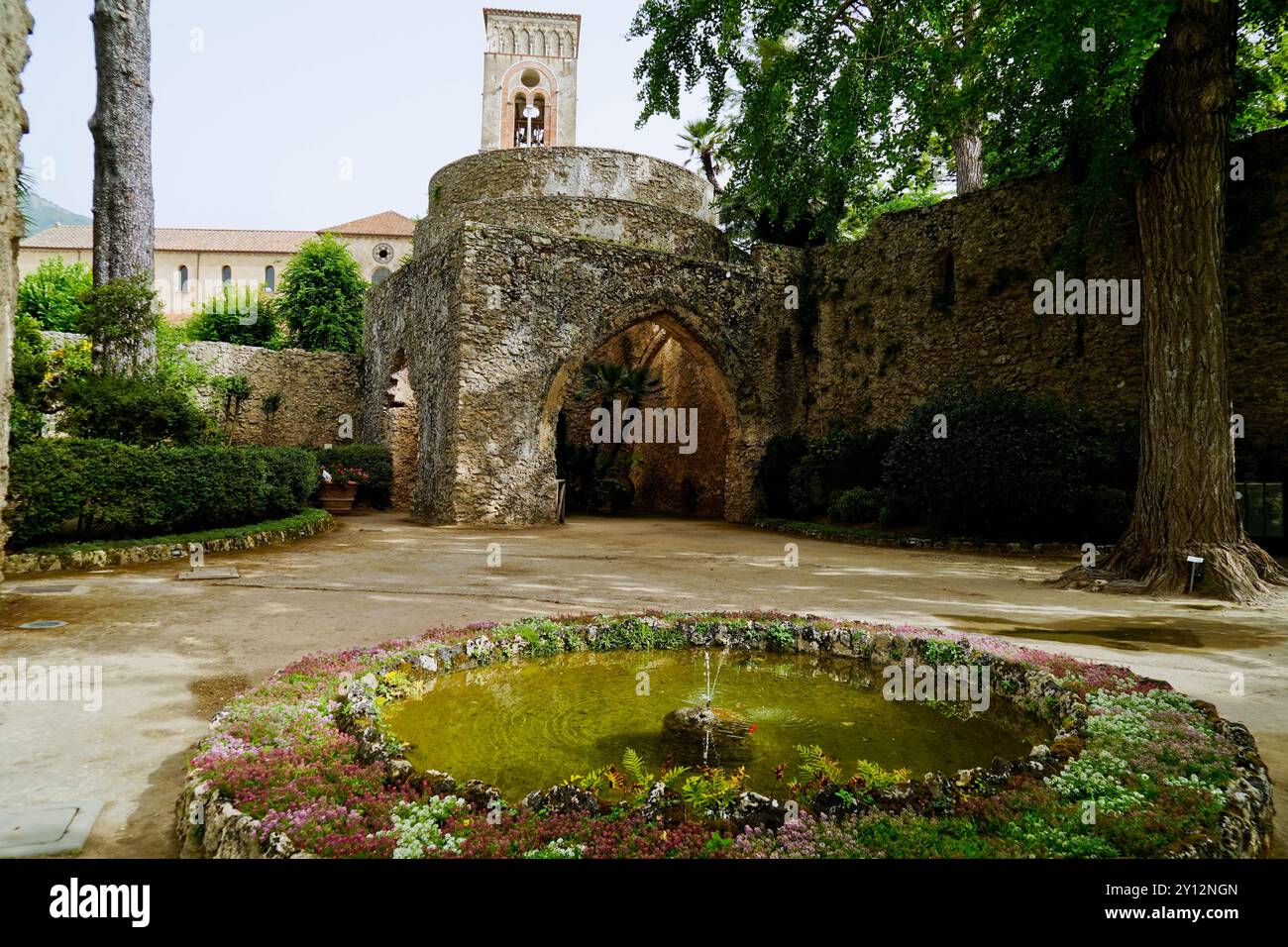 Panoramas de la côte amalfitaine, Province de Salerne, Campanie, Italie Banque D'Images