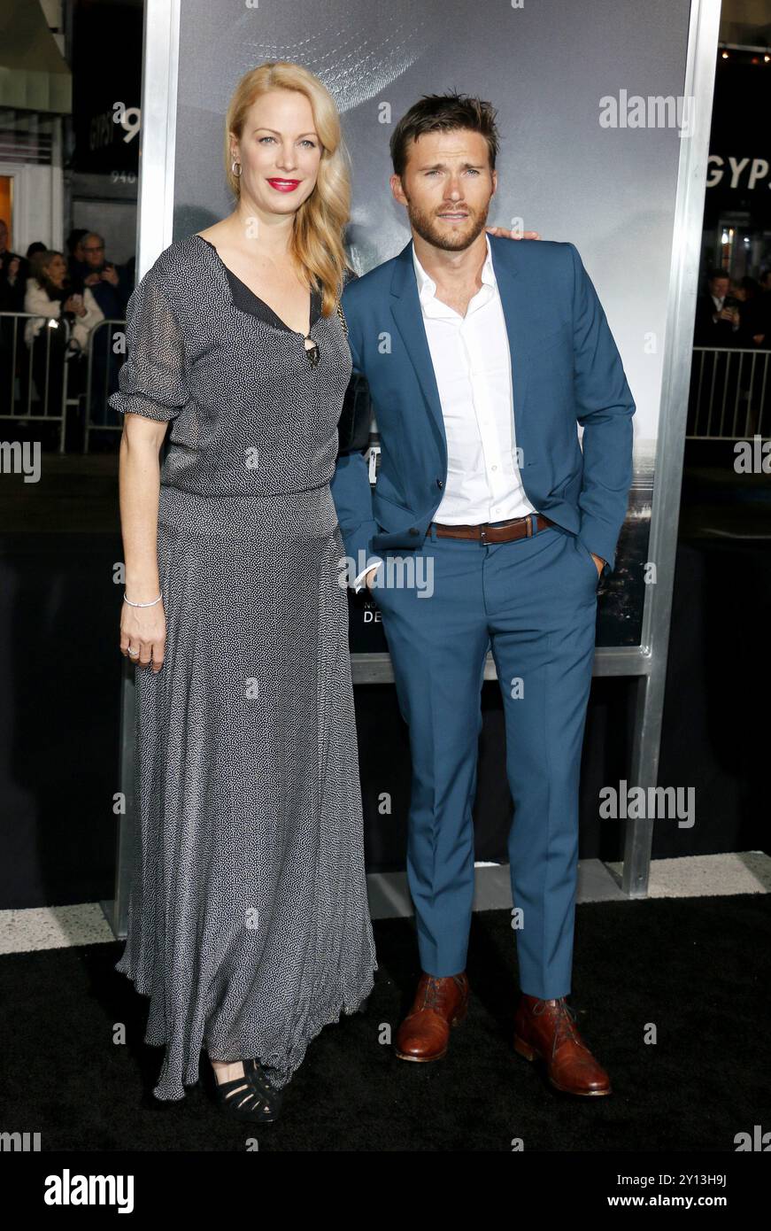 Alison Eastwood et Scott Eastwood lors de la première mondiale de "La mule", tenue au Regency Village Theatre de Westwood, USA le 10 décembre 2018. Banque D'Images