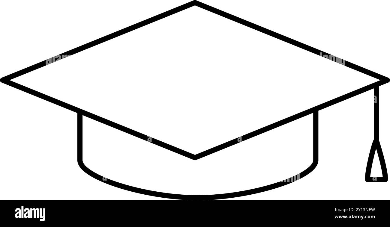 Plafonds d'obtention du diplôme universitaire, icônes d'entreprise pour les cibles, la réalisation des objectifs et les objectifs, illustration vectorielle Illustration de Vecteur