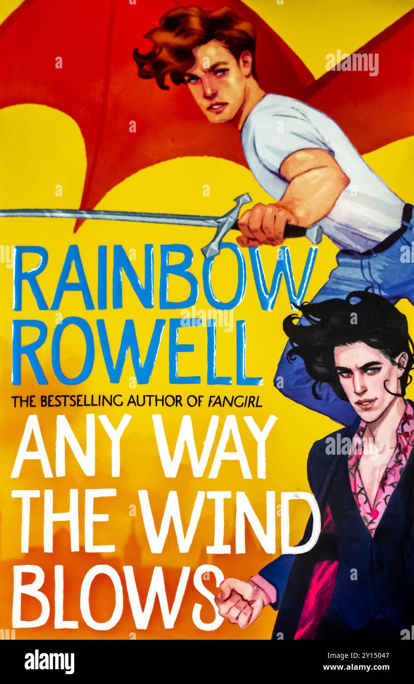 Anyway the Wind Blows Book par Rainbow Rowell 2021 Banque D'Images