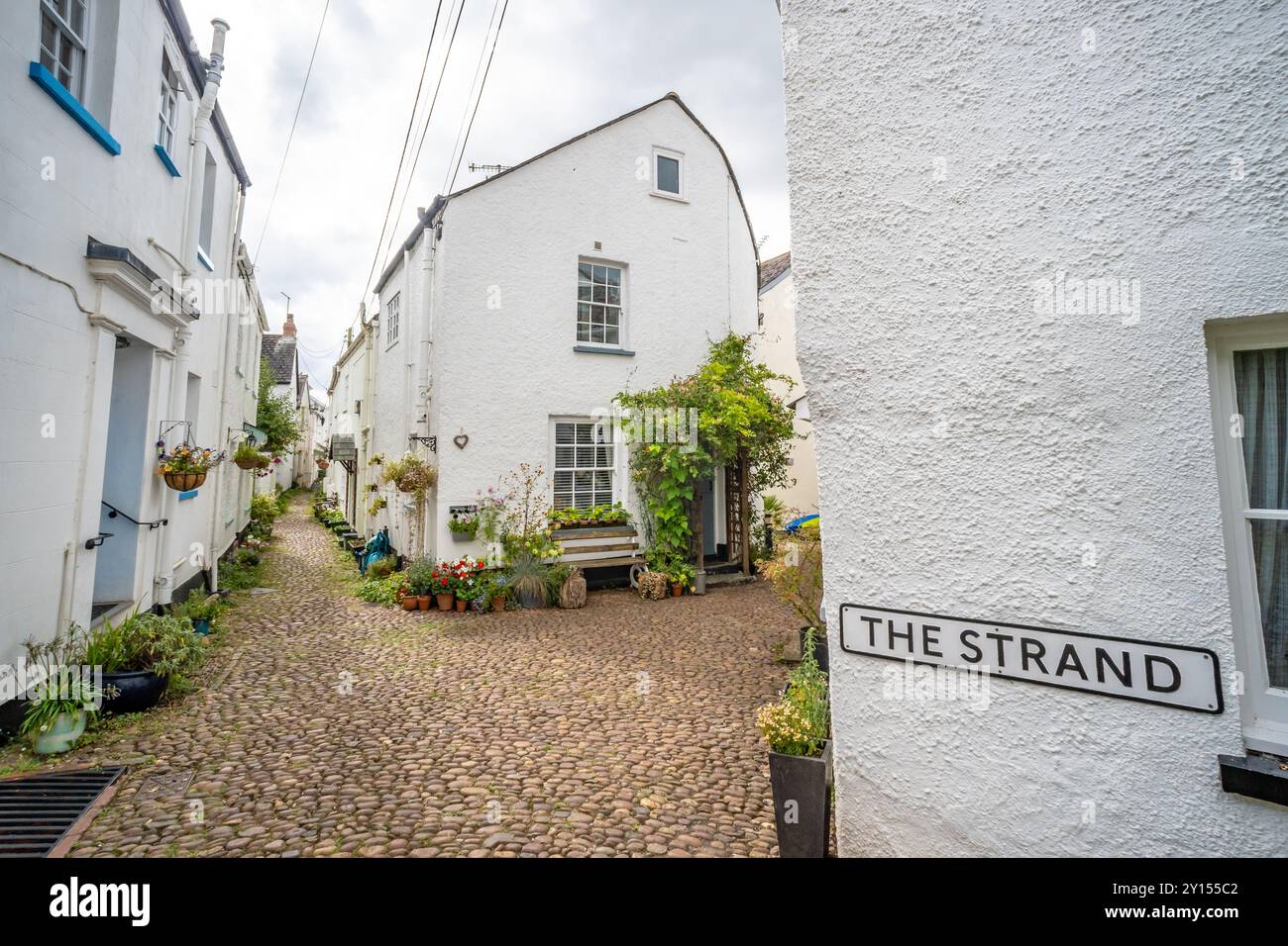 Lympstone, Royaume-Uni. 29 août 2024. Village de Lympstone dans le Devon. Banque D'Images