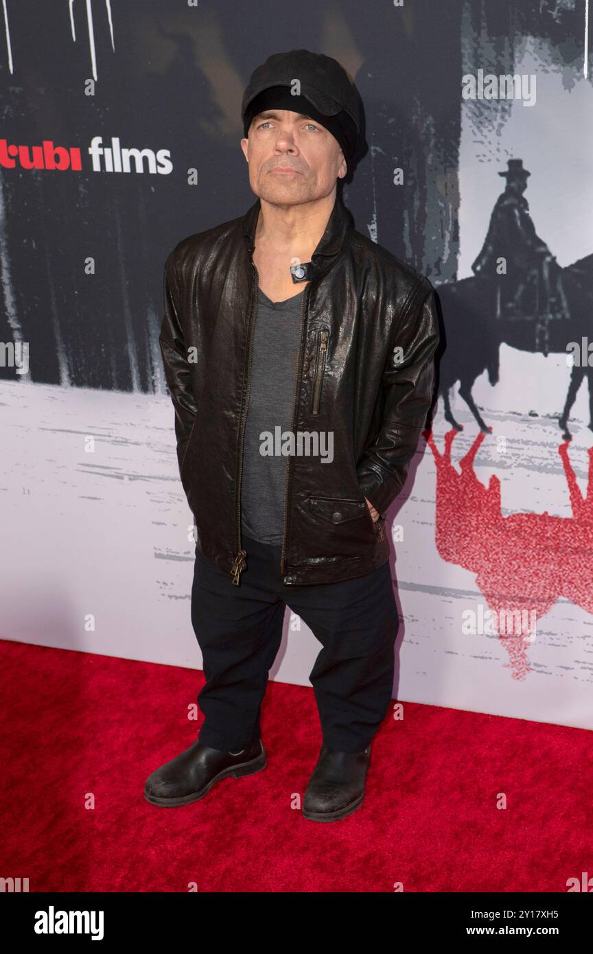 Peter Dinklage BEI der Weltpremiere des Kinofims 'The Thicket' im AMC The Grove. Los Angeles, 04.09.2024 Banque D'Images