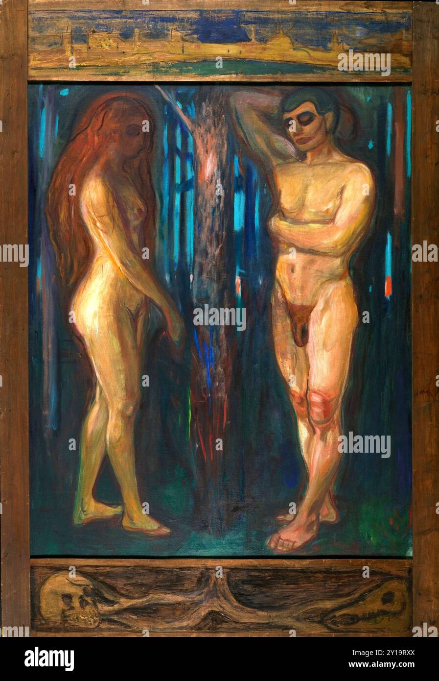 Métabolisme, 1898, tableau d'Edvard Munch Banque D'Images