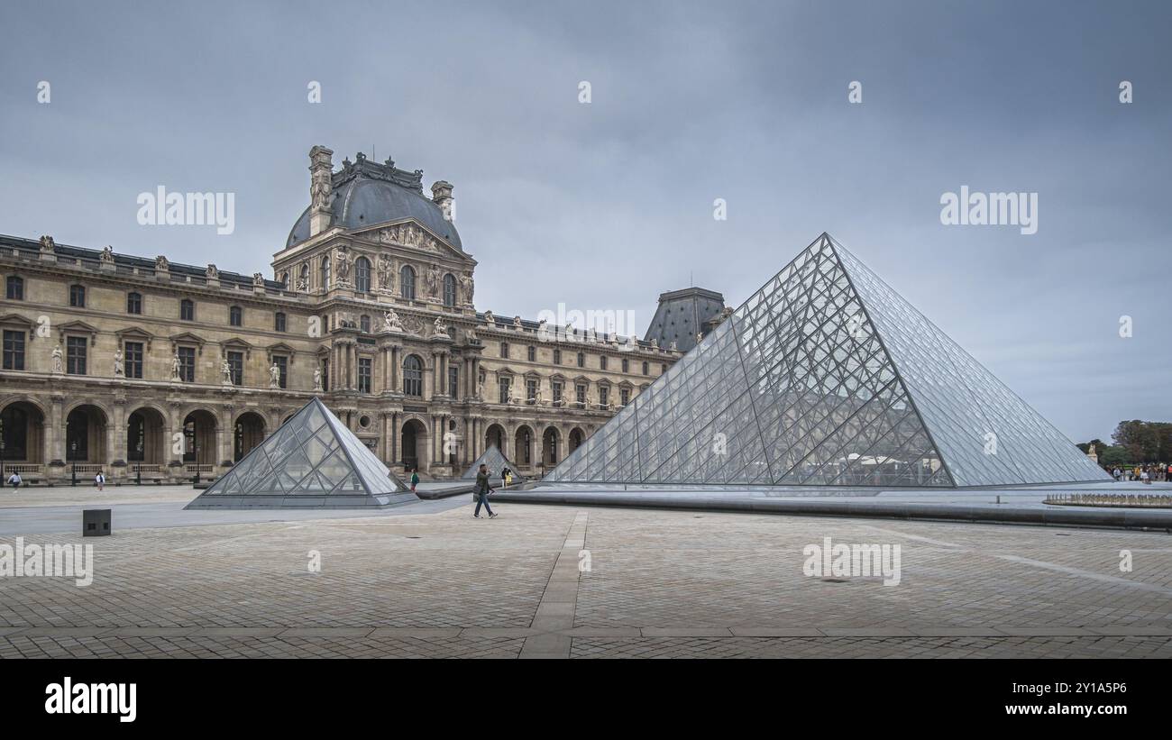 Musée du Louvre, Paris, France - Musée du Louvre Banque D'Images