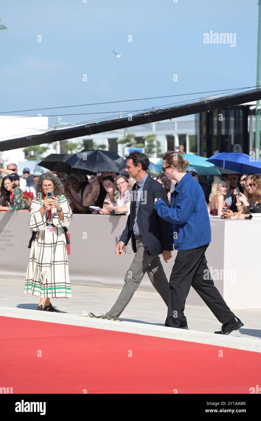 HARVEST Red Carpet le 81e Festival du film de Venise 2024. FAMA © Fausto Marci Banque D'Images
