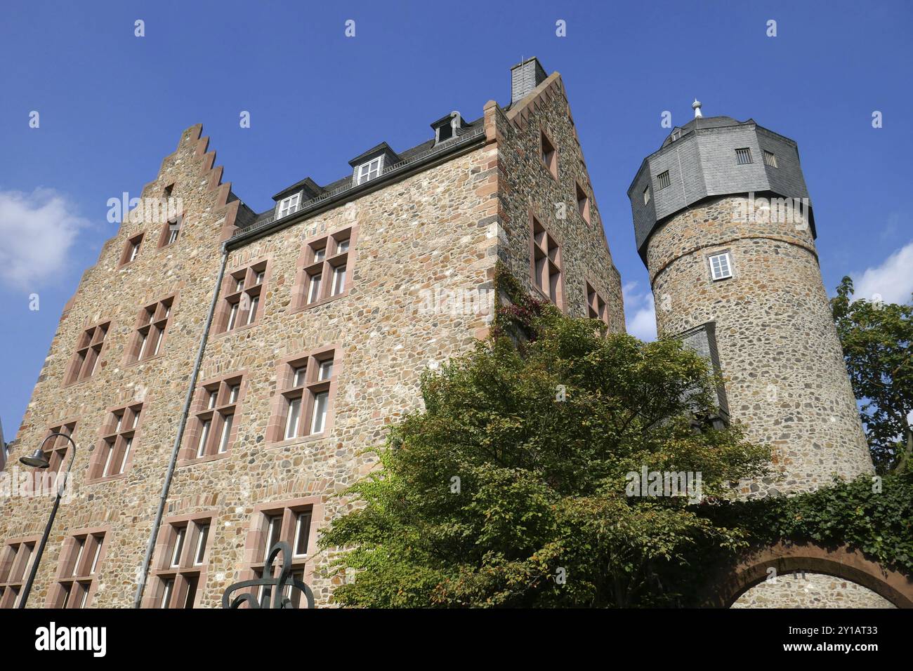 Château et palais à Giessen Banque D'Images