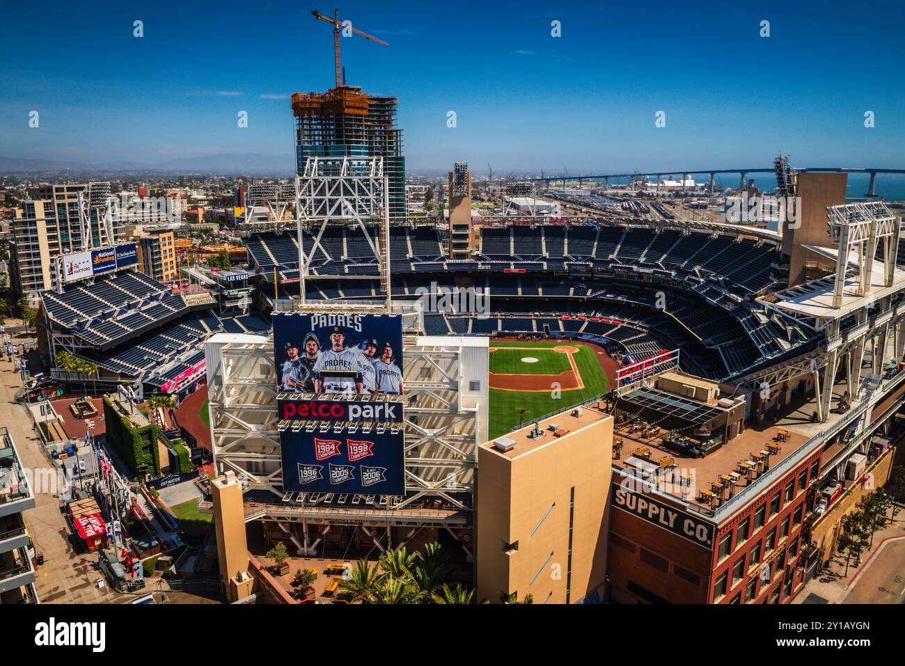 San Diego, Californie États-Unis - 26 avril 2017 : vue extérieure sur Petco Park. Banque D'Images