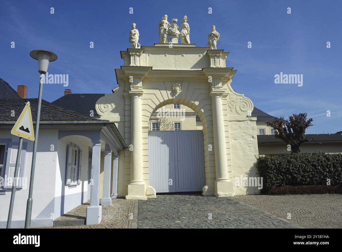 Château de Hoym en Saxe-Anhalt Banque D'Images