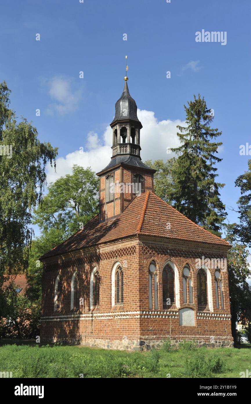 Chapelle Saint-Georges à Neubrandenburg Banque D'Images