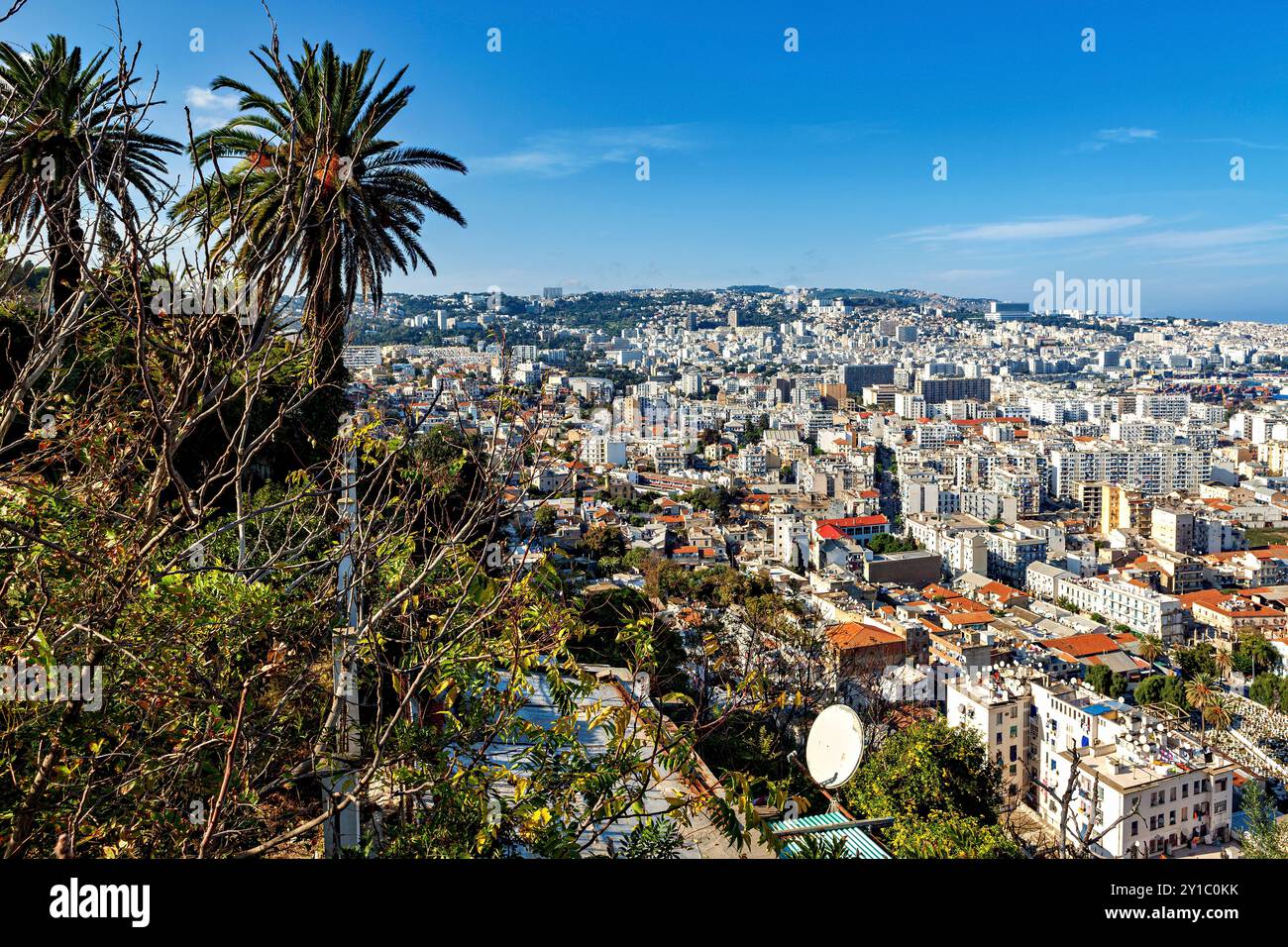 La ville d'Alger en Algérie Banque D'Images