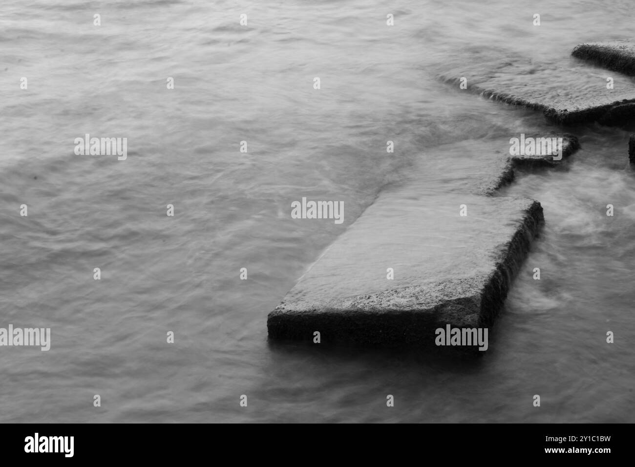 Surplombant le golfe Persique Banque D'Images