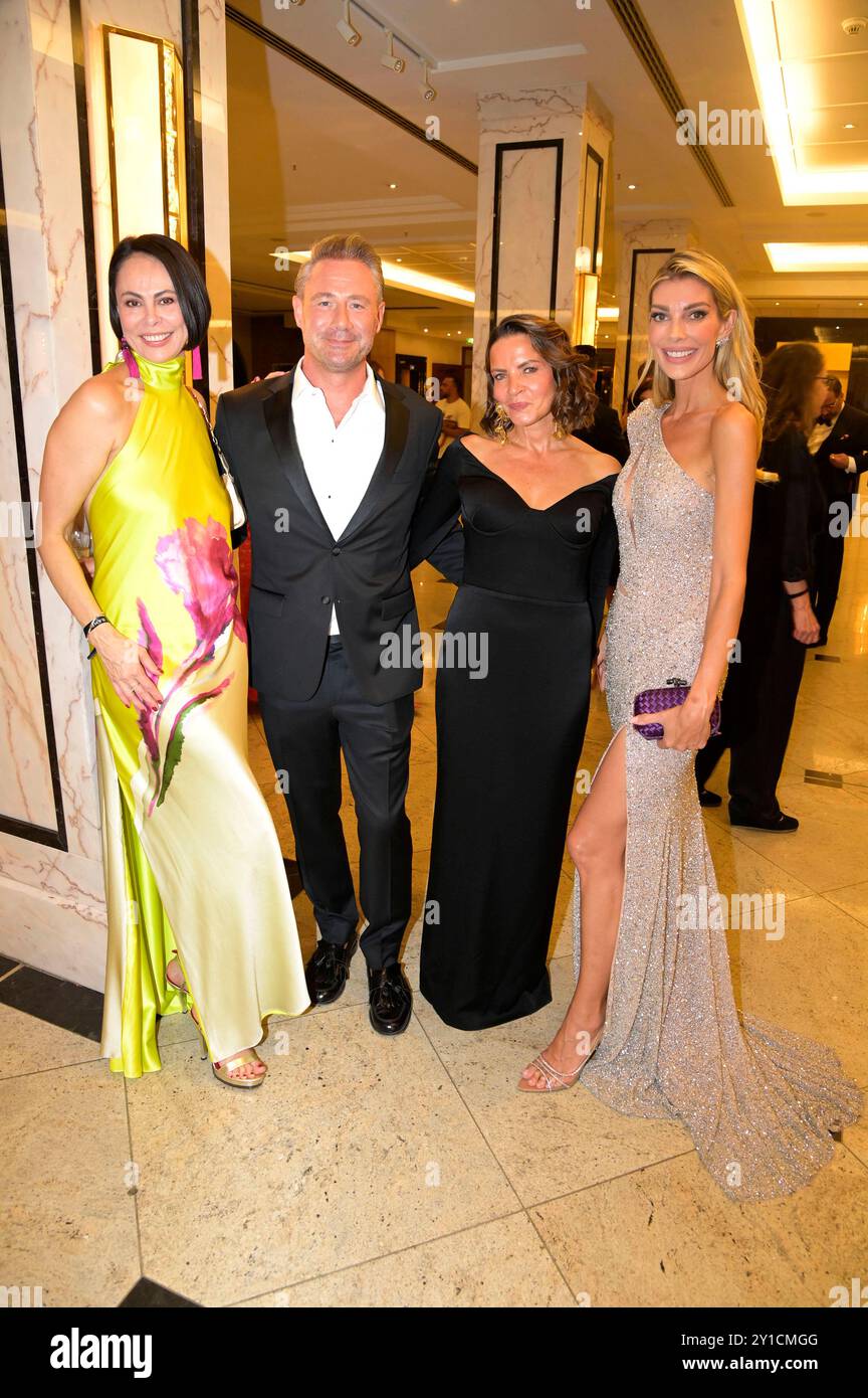 Natalia Yegorova, Sasha, Julia Röntgen und Annika Gassner beim hommage au Bambi 2024 im JW Marriott Hotel. Berlin, 05.09.2024 *** Natalia Yegorova, Sasha, Julia Röntgen et Annika Gassner lors de l'hommage à Bambi 2024 au JW Marriott Hotel Berlin, 05 09 2024 Foto:XF.xKernx/xFuturexImagex Tribute_4968 Banque D'Images