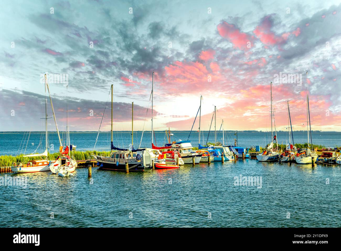 L'Allemagne, de l'île de Poel Banque D'Images