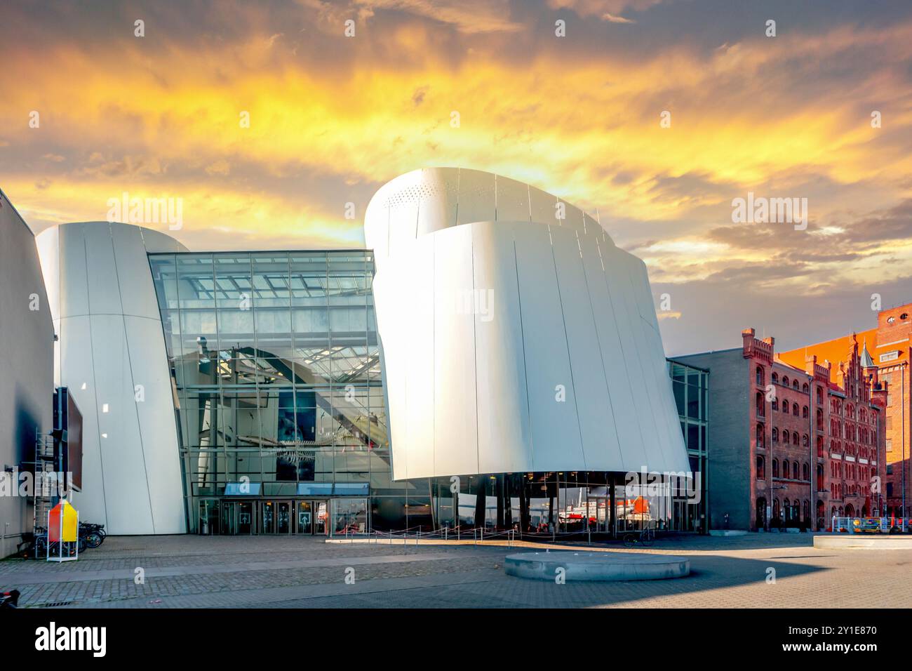 Vieille ville de Stralsund, Allemagne Banque D'Images