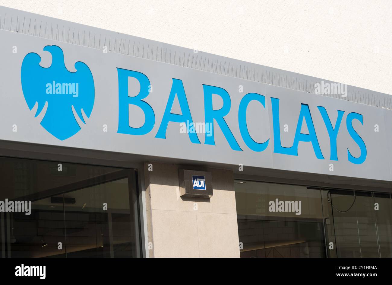 Logo Barclays Bank, Angleterre, Royaume-Uni Banque D'Images