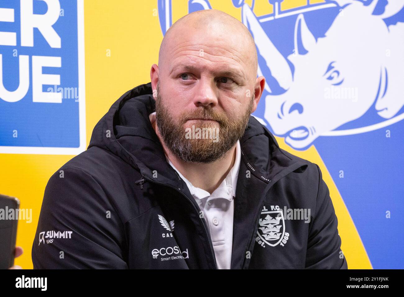 Simon Grix entraîneur-chef du Hull FC Banque D'Images