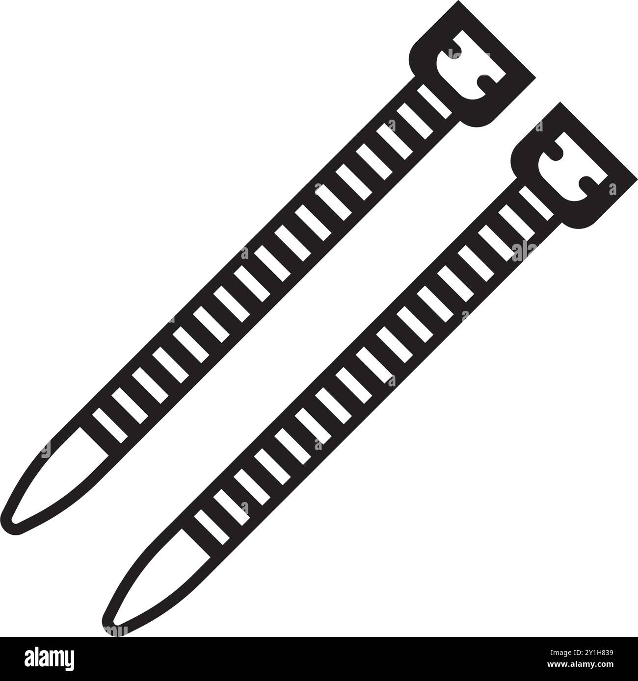 Icône de serre-câble illustration élément conception Illustration de Vecteur