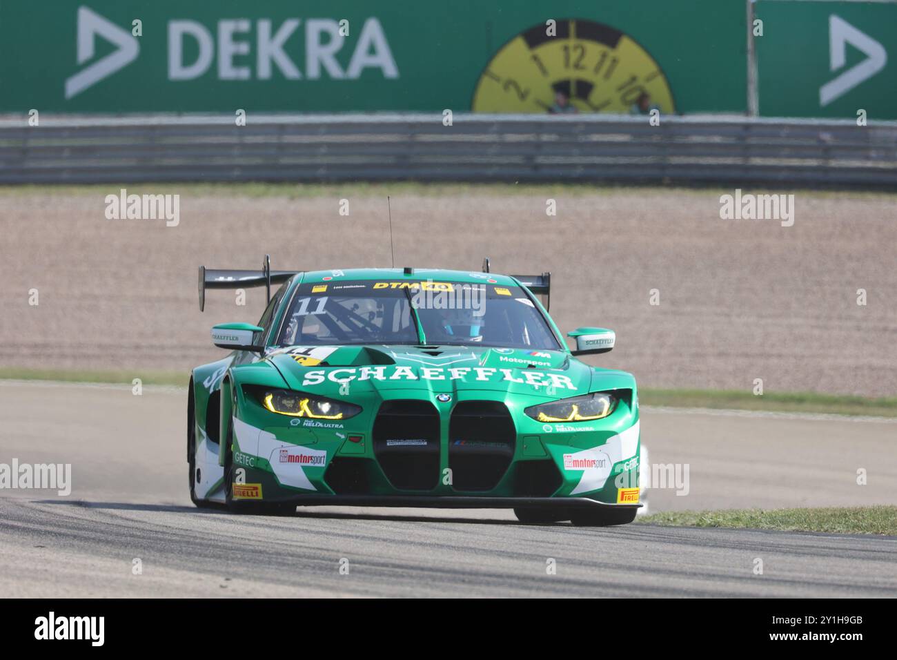 Marco Wittmann (DEU), BMW M4 GT3, Team : Schubert Motorsport (DEU) Motorsport, DTM 2024, DTM06, entraînement, Freitag, Sachsenring, Hohenstein-Ernstthal, Sachsen, Deutschland, 06.09.2024 Foto : Eibner-Pressefoto/Juergen Augst Banque D'Images