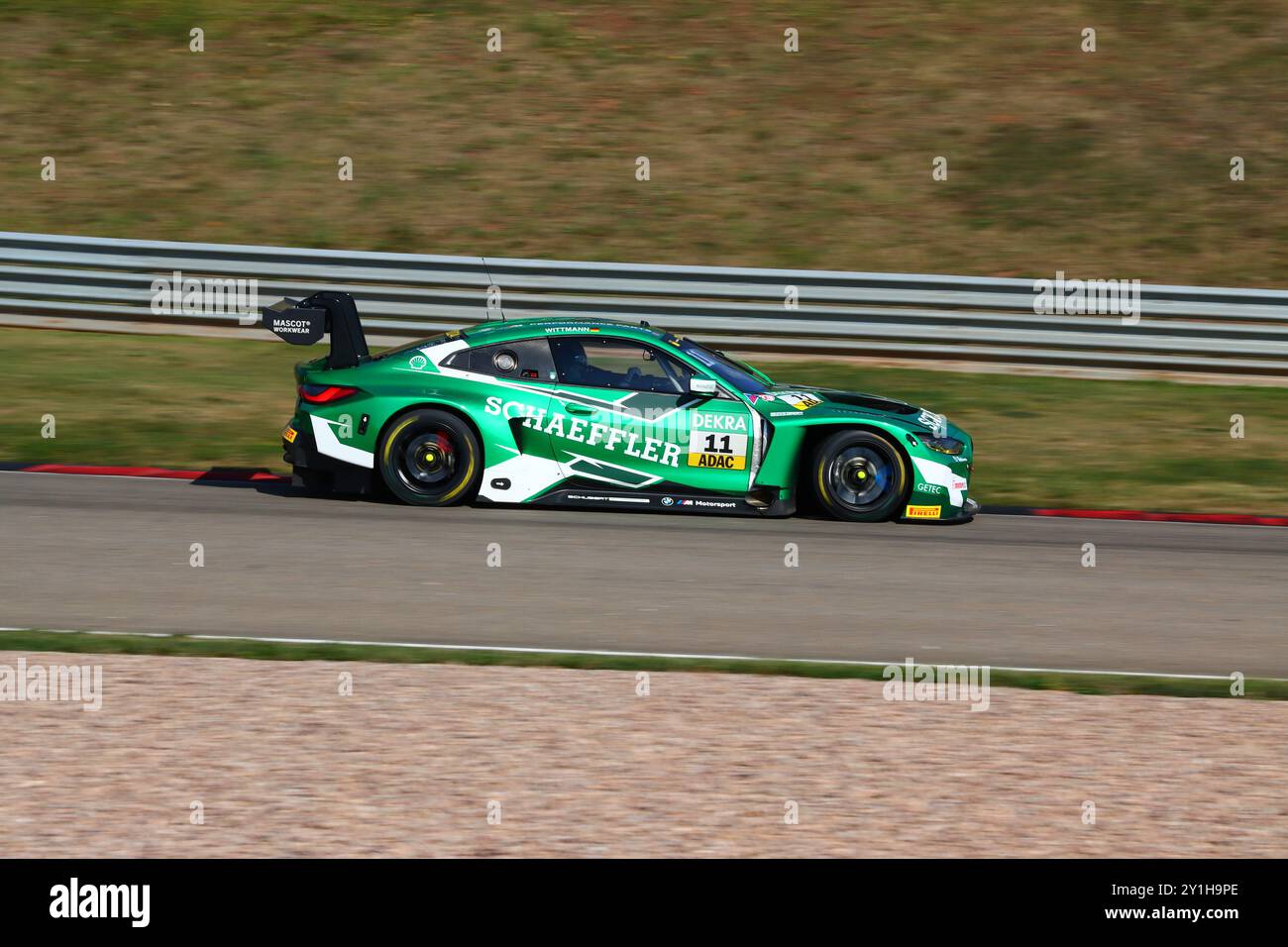 Marco Wittmann (DEU), BMW M4 GT3, Team : Schubert Motorsport (DEU) Motorsport, DTM 2024, DTM06, entraînement, Freitag, Sachsenring, Hohenstein-Ernstthal, Sachsen, Deutschland, 06.09.2024 Foto : Eibner-Pressefoto/Juergen Augst Banque D'Images