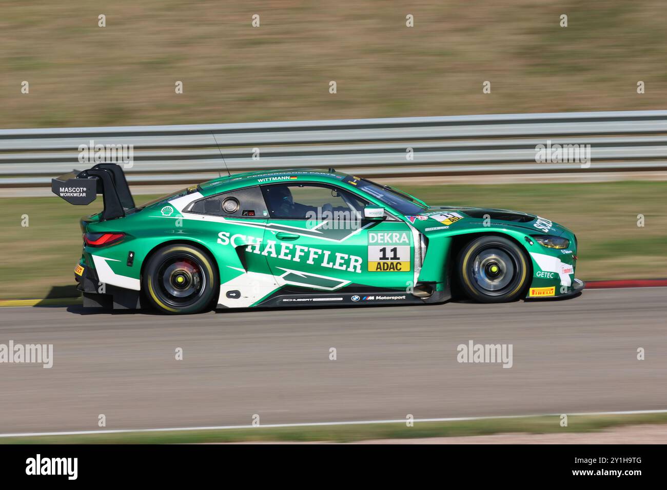 Marco Wittmann (DEU), BMW M4 GT3, Team : Schubert Motorsport (DEU) Motorsport, DTM 2024, DTM06, entraînement, Freitag, Sachsenring, Hohenstein-Ernstthal, Sachsen, Deutschland, 06.09.2024 Foto : Eibner-Pressefoto/Juergen Augst Banque D'Images