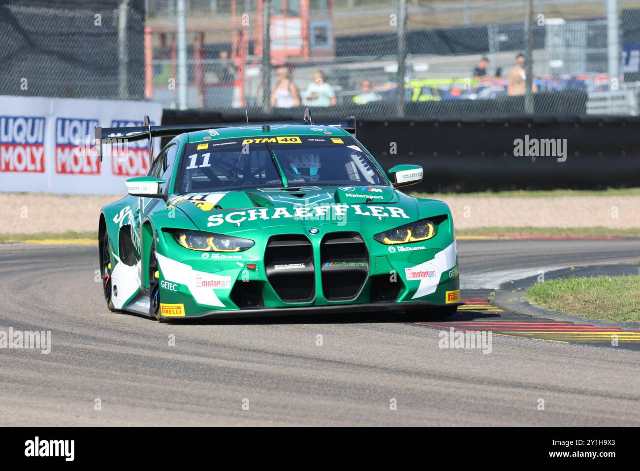 Marco Wittmann (DEU), BMW M4 GT3, Team : Schubert Motorsport (DEU) Motorsport, DTM 2024, DTM06, entraînement, Freitag, Sachsenring, Hohenstein-Ernstthal, Sachsen, Deutschland, 06.09.2024 Foto : Eibner-Pressefoto/Juergen Augst Banque D'Images