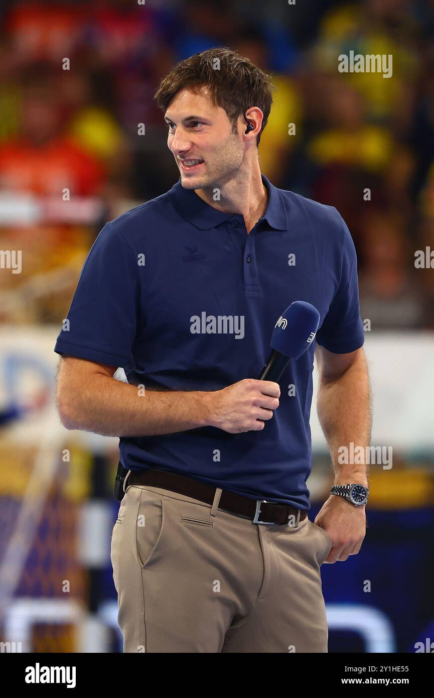 Uwe Gensheimer Rhein-Neckar Loewen vs THW Kiel, Handball, 1. Bundesliga, 05.09.2024 Foto : Rene Weiss/Eibner Banque D'Images