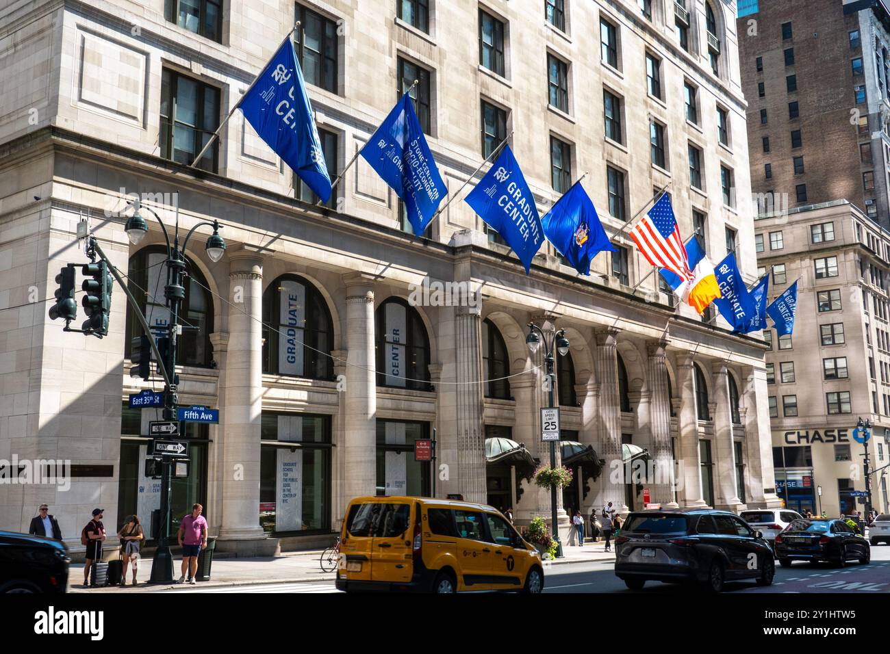 The Graduate Center of the City University of New York, Fifth Avenue, New York City, 2024, États-Unis Banque D'Images