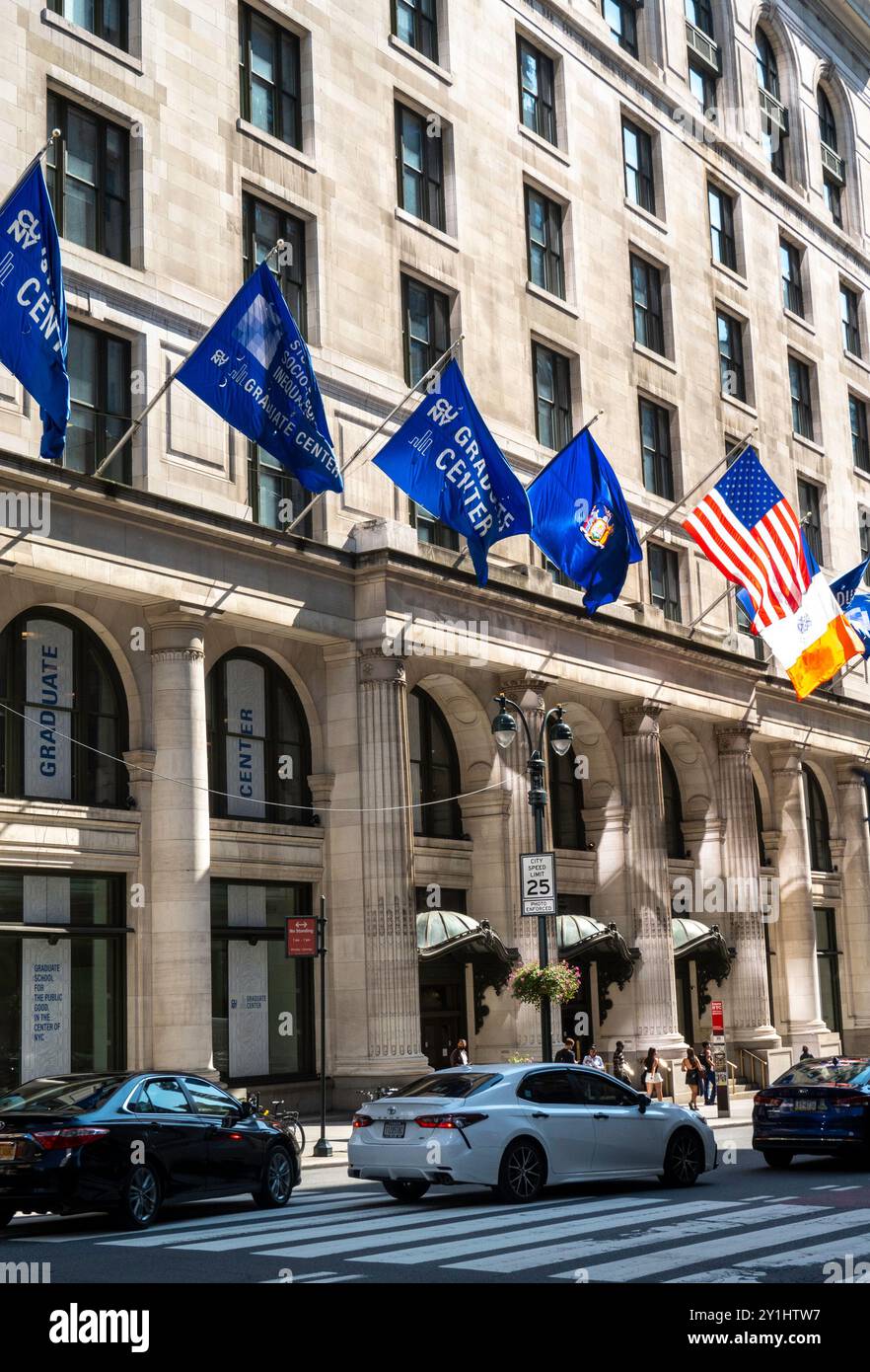 The Graduate Center of the City University of New York, Fifth Avenue, New York City, 2024, États-Unis Banque D'Images