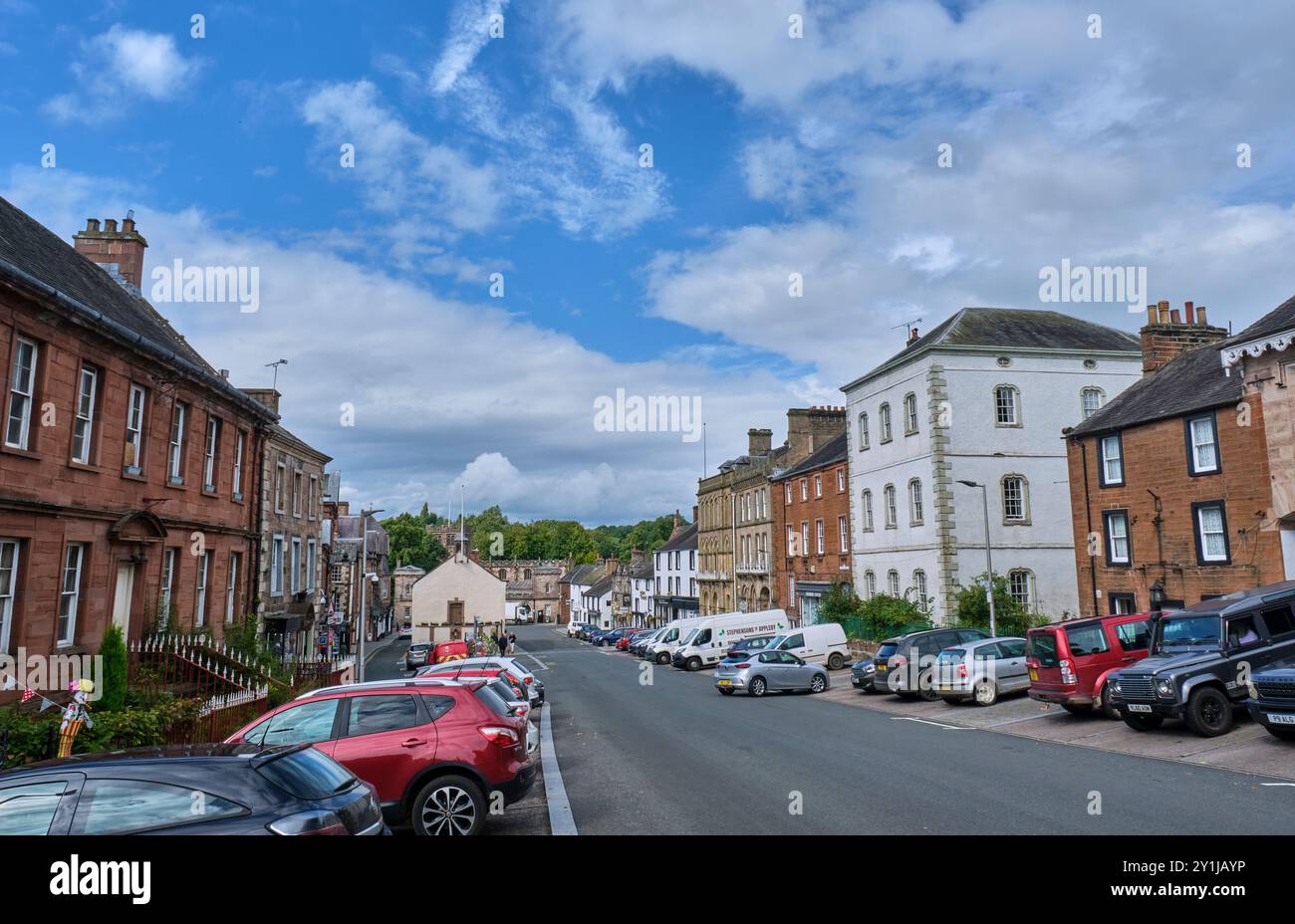 Boroughgate, Appleby-in-Westmorland, Cumbria Banque D'Images