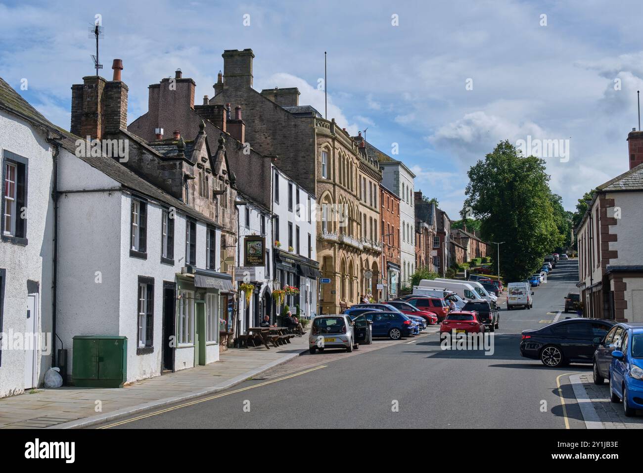 Boroughgate, Appleby-in-Westmorland, Cumbria Banque D'Images
