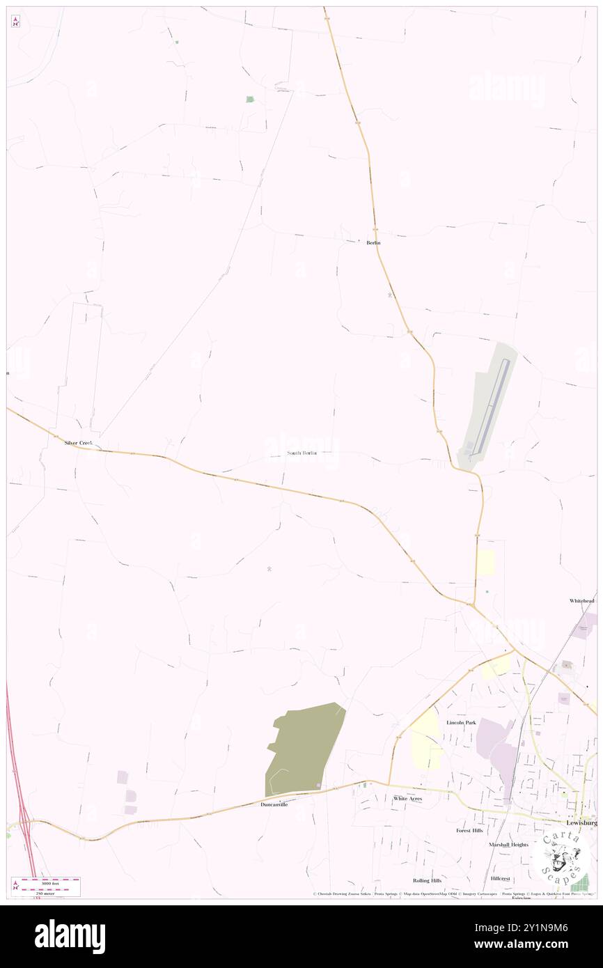 Berlin Sud, Comté de Marshall, US, États-Unis, Tennessee, n 35 30' 2'', S 86 50' 12'', carte, Cartascapes carte publiée en 2024. Explorez Cartascapes, une carte qui révèle la diversité des paysages, des cultures et des écosystèmes de la Terre. Voyage à travers le temps et l'espace, découvrir l'interconnexion du passé, du présent et de l'avenir de notre planète. Banque D'Images