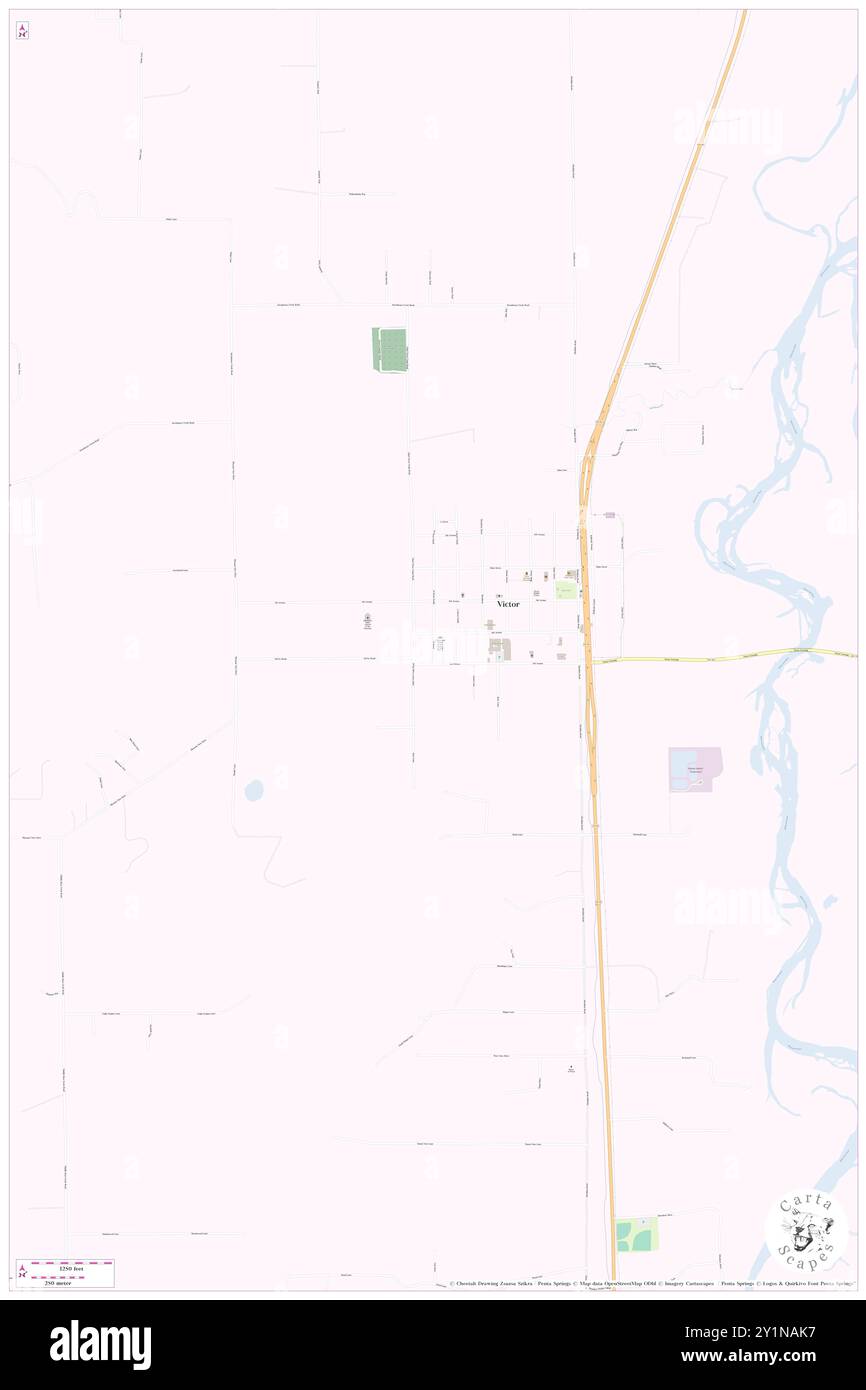 Victor, Comté de Ravalli, US, États-Unis, Montana, n 46 24' 59'', S 114 9' 0'', carte, Cartascapes carte publiée en 2024. Explorez Cartascapes, une carte qui révèle la diversité des paysages, des cultures et des écosystèmes de la Terre. Voyage à travers le temps et l'espace, découvrir l'interconnexion du passé, du présent et de l'avenir de notre planète. Banque D'Images