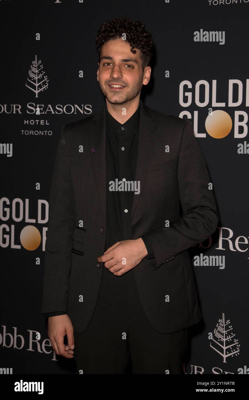 7 septembre 2024, Toronto, Ontario, Canada : Ehren Kassam assiste à la fête 'Road to the Golden Globes' lors du Festival international du film de Toronto 2024 à l'hôtel four Seasons à Toronto, Ontario, Canada (crédit image : © Angel Marchini/ZUMA Press Wire) USAGE ÉDITORIAL SEULEMENT! Non destiné à UN USAGE commercial ! Banque D'Images