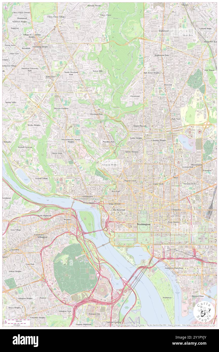 Kalorama Heights, Comté de Washington, US, États-Unis, Washington, DC, N 38 55' 0'', S 77 3' 8'', carte, carte de Cartascapes carte publiée en 2024. Explorez Cartascapes, une carte qui révèle la diversité des paysages, des cultures et des écosystèmes de la Terre. Voyage à travers le temps et l'espace, découvrir l'interconnexion du passé, du présent et de l'avenir de notre planète. Banque D'Images