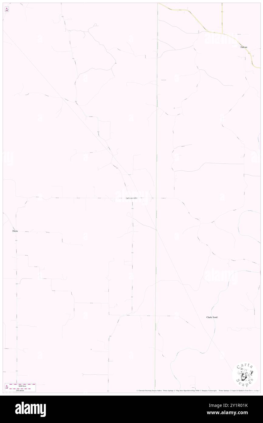 Jacksonville, Comté de Laclede, US, États-Unis, Missouri, n 37 33' 30'', S 92 25' 21'', carte, Cartascapes carte publiée en 2024. Explorez Cartascapes, une carte qui révèle la diversité des paysages, des cultures et des écosystèmes de la Terre. Voyage à travers le temps et l'espace, découvrir l'interconnexion du passé, du présent et de l'avenir de notre planète. Banque D'Images